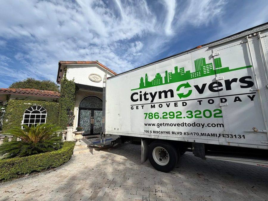 City Movers Miami Miami moving truck