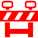 025-street-signal-barrier-with-stripes closed street