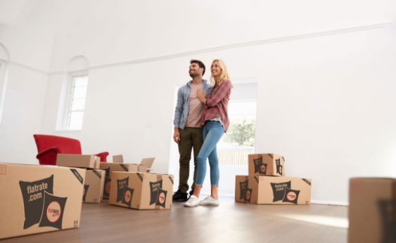 Moving Couple Moving storage boxes