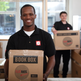FlatRate movers deliver the items