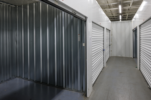 An open storage container