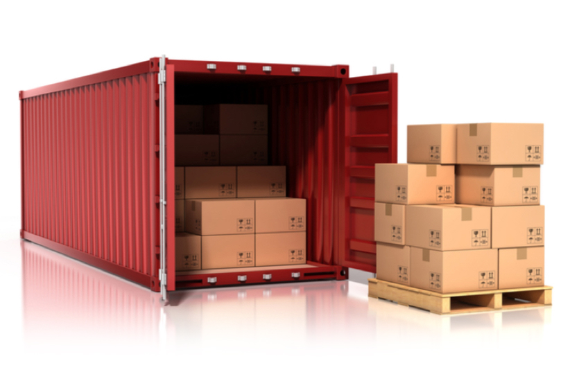 A FlatRate moving truck