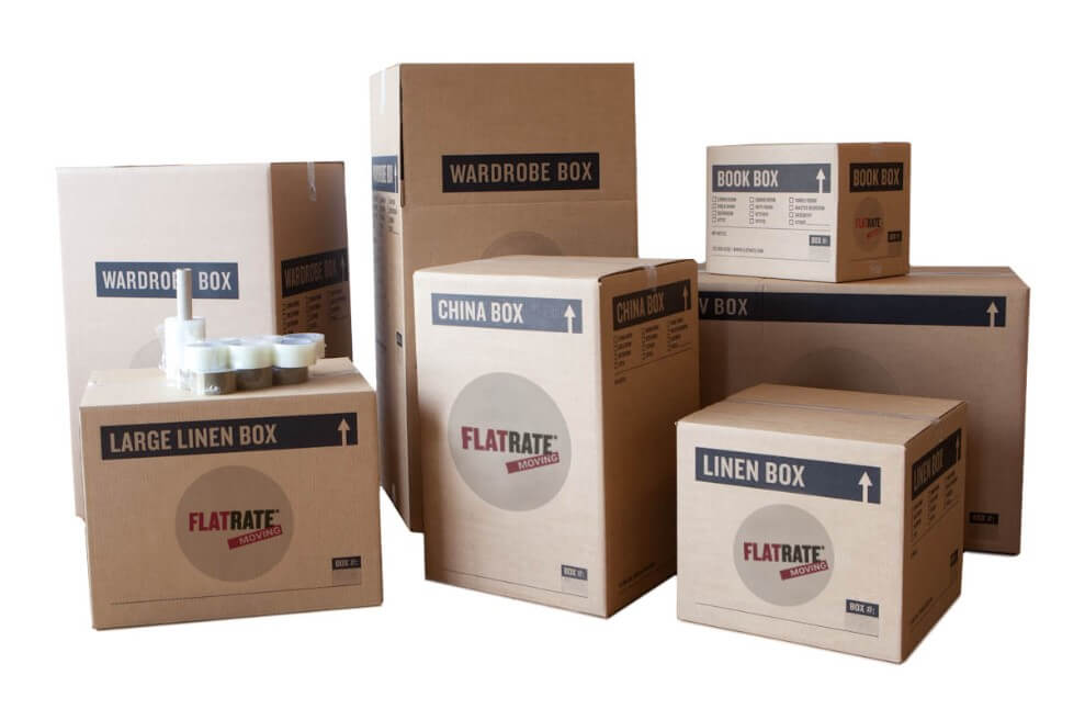 Flatrate moving boxes