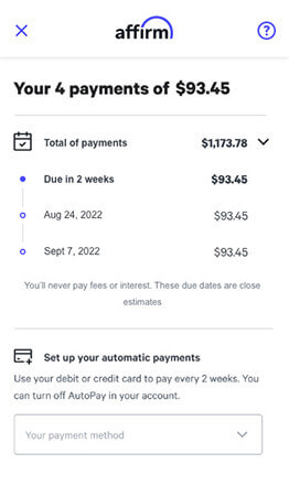 3. Pay over time