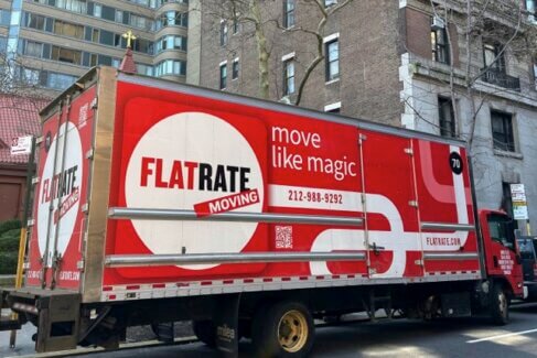 Flatrate Moving truck in NYC